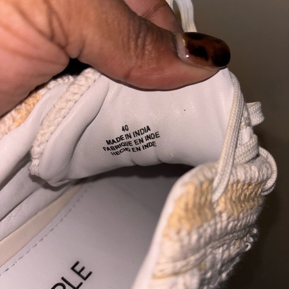 Free People Catch Me If You Can Crochet Sneakers - Picture 8 of 8